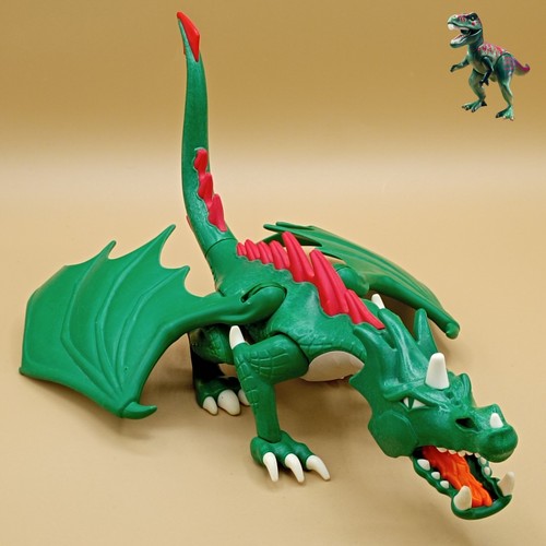 Playmobil dragon vert - , grand