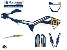 Kit Deco Moto Cross Heritage Husqvarna 450 FS Bleu