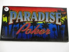 Video Poker Belly Glass (Paradise Poker)