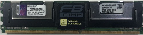 Kingston ktm5780 16g 8gb - kingston, ddr2