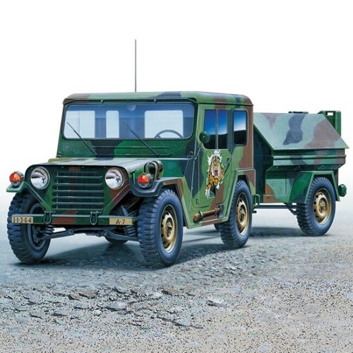 Hard top academy m151a2 - academy, 1/35