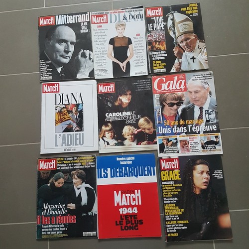 Lot anciens magazines paris - lot,