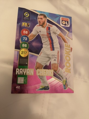 Rayan cherki rookie - ol, card