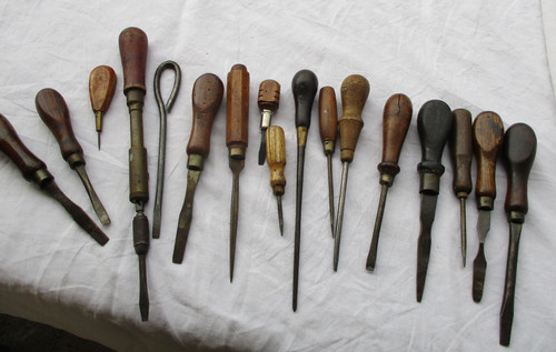 Collection outils anciens - outils, lot