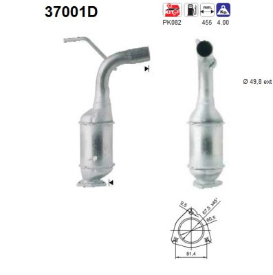 Catalyseur pour vw - catalyseur,