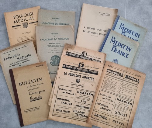 Vieilles revues médicales