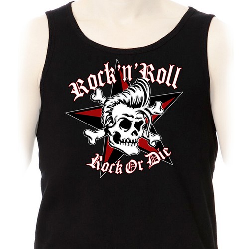 Débardeur rock roll - rock'n'roll,