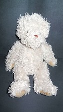 doudou peluche ours beige poils longs MOULIN ROTY Les ours 25cm