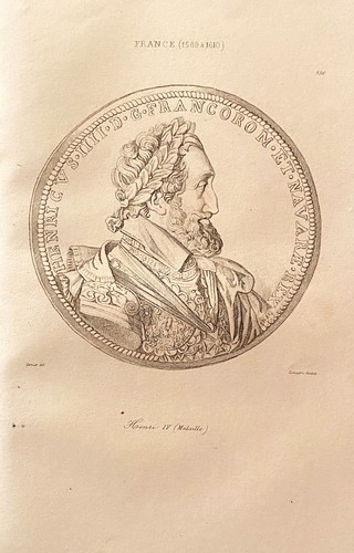 Gravure france 1589 - gravure, "