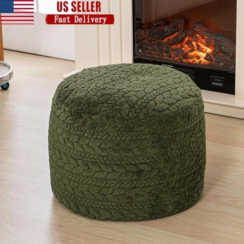Unfilled pouf cover diy - unfilled,