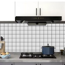 Autocollant Mural Pratique Mosaïque Antidérapant Transfert Housse Vinyle Imper