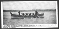 1910  --  LE CANOT DE SAUVETAGE DE PERROS GUIREC . PATRON BRIAND . 4C496