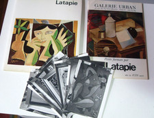 LOT LOUIS LATAPIE-2 livres 1968/1970+15 photos N&B d'une collection particulière