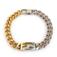 Auth FENDI Chain Bracelet