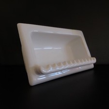 Céramique émaillée porte-savon vide-poche déco salle de bain baignoire France