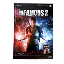 Poster publicitaire inFamous 2