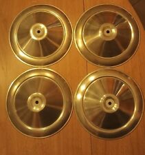 Lot 4 Enjoliveurs 235mm  Aluminium Peugeot 304 RENAULT Dauphine Floride R8 R4...