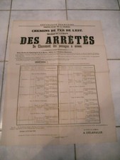 Rare affiche ancienne - affiche, 19ème