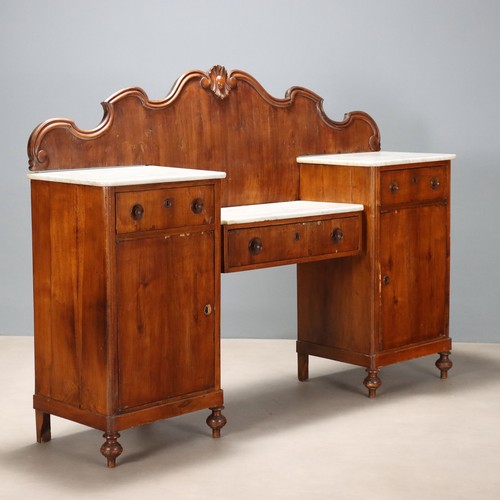 Buffet ancien noyer plateau - plateau, en