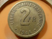 2 FRANCS - FRANCE - 1944 - PHILADELPHIE - RECHERCHEE & QUALITE TB++ !