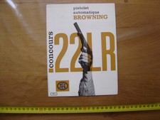 Brochure manuel BROWNING FN Pistolet automatique Flyer technical manual