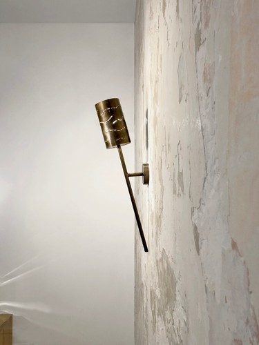 1970 grande applique torchere - grande,