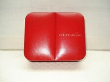 Écrin Rouge Pour Chaine ou Boucles d'Oreilles Didier Guerin