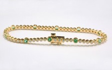 Bracelet En Émeraude Et