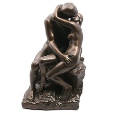 Figurine reproduction Le Baiser de Rodin 24 cm