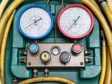 REFCO SM4 BM4 M4 M4-DELUXE-DS-R407C 4 VALVE COLLEOLD W/HOSES PETI