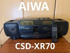 Lecteur cassette CD AIWA CSD-XR7 double platine pièces d'occasion remplacemen...