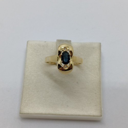 Bague femme avec saphir - bague,