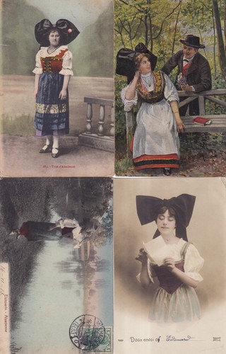 Lot cartes postales - lot,