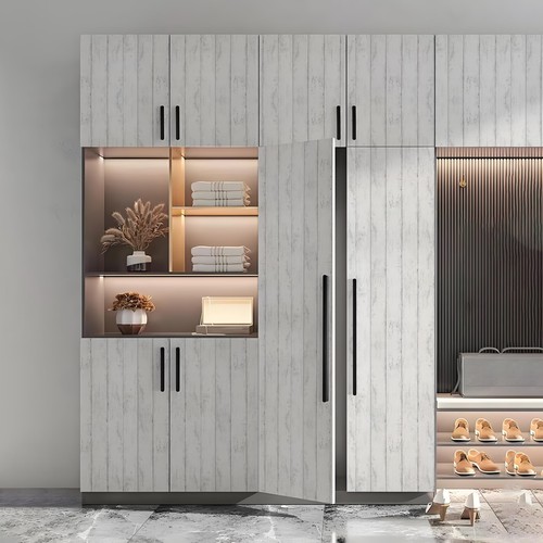 Papier peint bois blanc - bois,