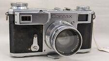 Contax II 1936 A74648 + RARE Zeiss Sonnar 2/5cm "High Head Contaflex" de 1935