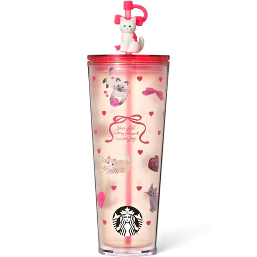 Starbucks japan cat ribbon - starbucks,