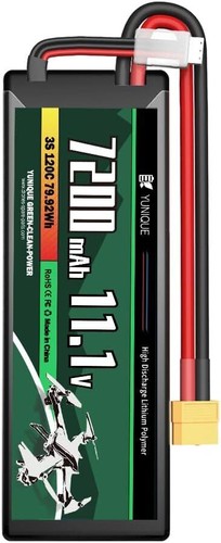 Batterie lipo 1v 7200mah - 11.1v,