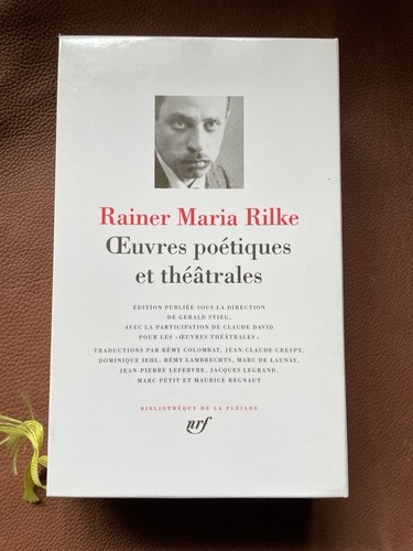 Livre pléiade rainer maria - livre,