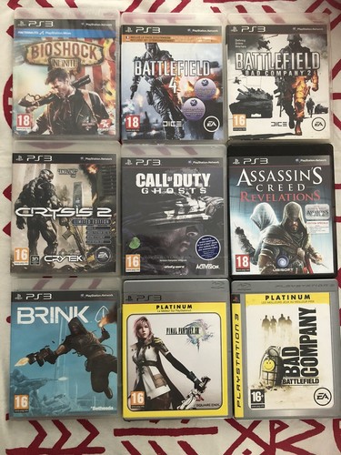 Lot jeux ps3 - 9,