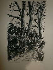 Encre André Scheterne tableau