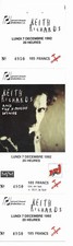 RARE TICKET BILLET CONCERT -
