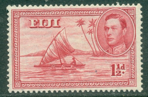 Fiji 1938 king george - ,