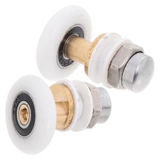 2 Pcs Roulette Porte De Douche