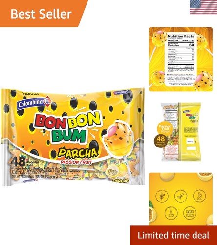 Pack bon bum lollipops - 48,