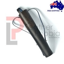 Porte-flèches en cuir de vache uni 100 % véritable carquois traditionnel fait...