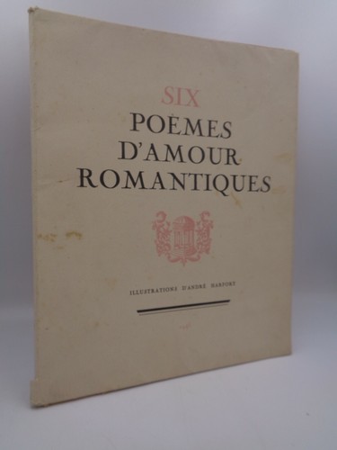 Six poèmes amour - six, d'amour
