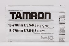 Guide D'Utilisation Tamron