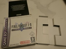 Boîte VIDE Game Boy Advance - FINAL FANTASY I & II DAWN OF SOULS (no game)