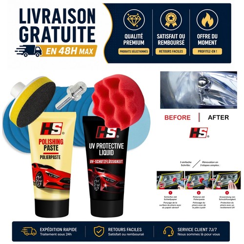 Rénovateur phares voiture - , hs