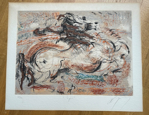 Lithographie jean marie - lithographie,